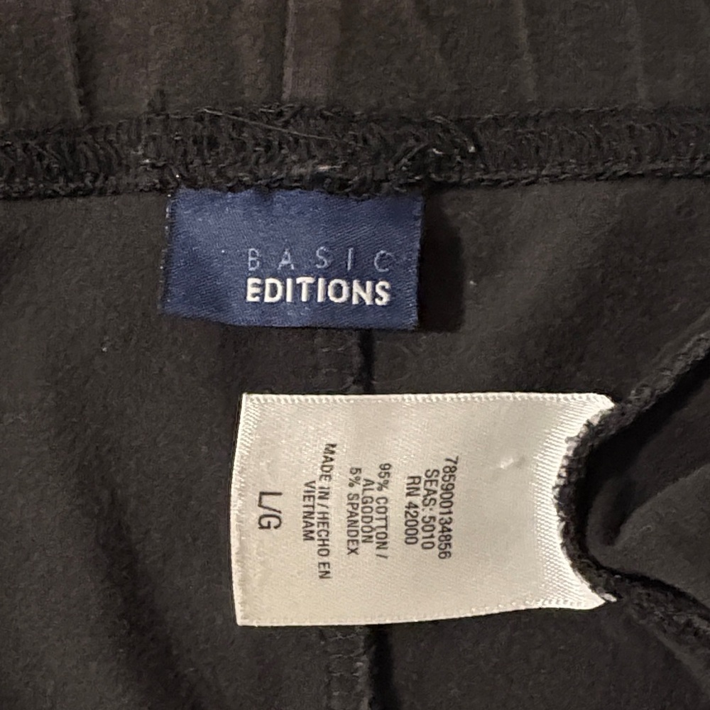 Basic Editions Charcoal Pants - Picture 2 of 3